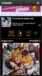 Mobile Screenshot of dbgt-jojo.skyrock.com