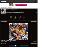 Tablet Screenshot of dbgt-jojo.skyrock.com