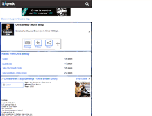 Tablet Screenshot of c-brown-ziik.skyrock.com
