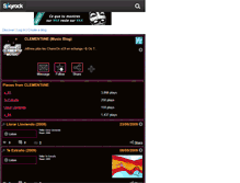 Tablet Screenshot of clementiine-musiic.skyrock.com
