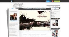 Desktop Screenshot of paul-wesleysource.skyrock.com