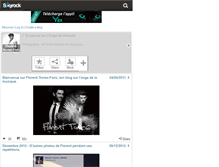 Tablet Screenshot of florent-torres-fans.skyrock.com