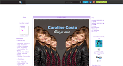 Desktop Screenshot of caroline-soutien.skyrock.com