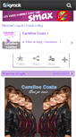 Mobile Screenshot of caroline-soutien.skyrock.com