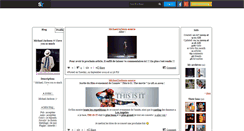 Desktop Screenshot of michaeljackson-source.skyrock.com