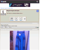 Tablet Screenshot of fringues-ethniques.skyrock.com