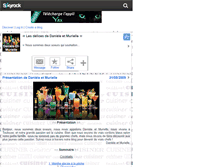 Tablet Screenshot of daniele-et-murielle.skyrock.com