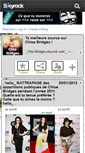 Mobile Screenshot of chlo-bridges.skyrock.com