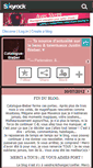Mobile Screenshot of catalogue-bieber.skyrock.com