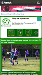 Mobile Screenshot of fcgroenwit.skyrock.com