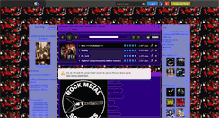 Desktop Screenshot of metal---music.skyrock.com