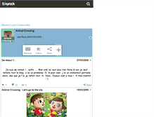 Tablet Screenshot of animal-cr0ssing--x.skyrock.com