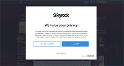 Desktop Screenshot of itroshira.skyrock.com