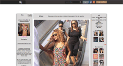 Desktop Screenshot of oh-beyonce.skyrock.com