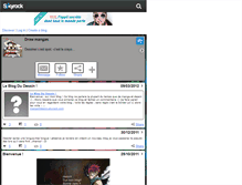 Tablet Screenshot of dessin-manga76.skyrock.com