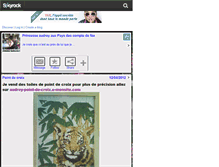 Tablet Screenshot of choupette85320.skyrock.com