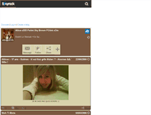 Tablet Screenshot of aliice-x333.skyrock.com
