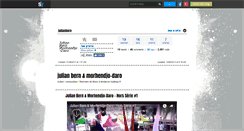 Desktop Screenshot of julianbern.skyrock.com