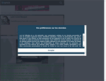 Tablet Screenshot of juste-carole-bouquet.skyrock.com