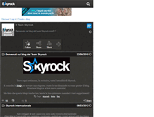 Tablet Screenshot of il-team-skyrock.skyrock.com