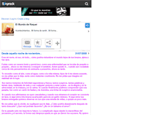 Tablet Screenshot of elmundoderaquel.skyrock.com