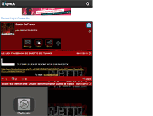 Tablet Screenshot of guettodefrance.skyrock.com