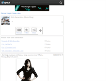 Tablet Screenshot of girlsgeneration-music.skyrock.com