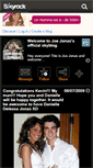 Mobile Screenshot of joejonas-official.skyrock.com