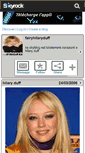 Mobile Screenshot of fairyhilaryduff.skyrock.com