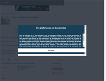 Tablet Screenshot of lvbeethoven.skyrock.com