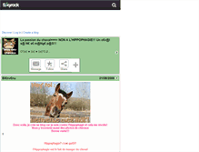 Tablet Screenshot of amis-des-chevaux.skyrock.com