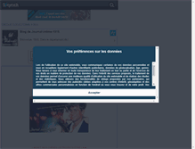 Tablet Screenshot of journal-intime-1916.skyrock.com