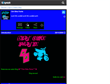 Tablet Screenshot of dirt-bike-partie.skyrock.com