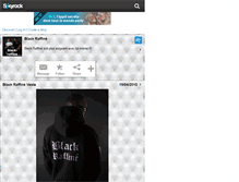 Tablet Screenshot of black-raffine.skyrock.com