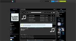 Desktop Screenshot of illegal-musiic.skyrock.com