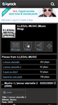 Mobile Screenshot of illegal-musiic.skyrock.com