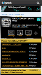 Mobile Screenshot of ideal-concept-officiel.skyrock.com