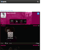 Tablet Screenshot of andrea029.skyrock.com
