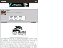 Tablet Screenshot of coach13.skyrock.com