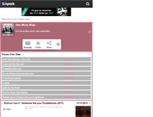 Tablet Screenshot of gleek-zonemusic.skyrock.com