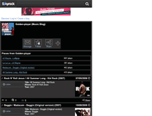 Tablet Screenshot of golden-player.skyrock.com