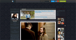 Desktop Screenshot of ellenpage-officiel.skyrock.com