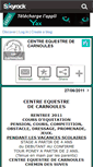 Mobile Screenshot of ce-carnoules.skyrock.com