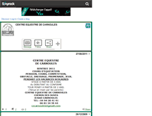 Tablet Screenshot of ce-carnoules.skyrock.com