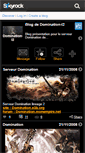 Mobile Screenshot of domination-l2.skyrock.com