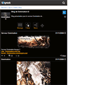 Tablet Screenshot of domination-l2.skyrock.com