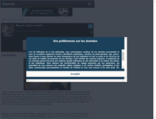 Tablet Screenshot of logan-lerman1.skyrock.com