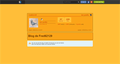 Desktop Screenshot of fred62129.skyrock.com