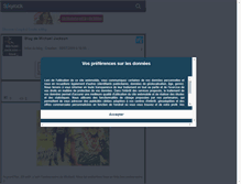 Tablet Screenshot of michael-jackson---love.skyrock.com
