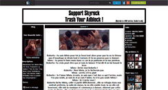 Desktop Screenshot of fiction-undostres.skyrock.com